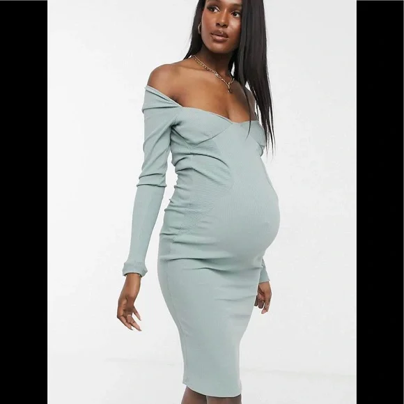 ASOS Design Maternity Dress NWT